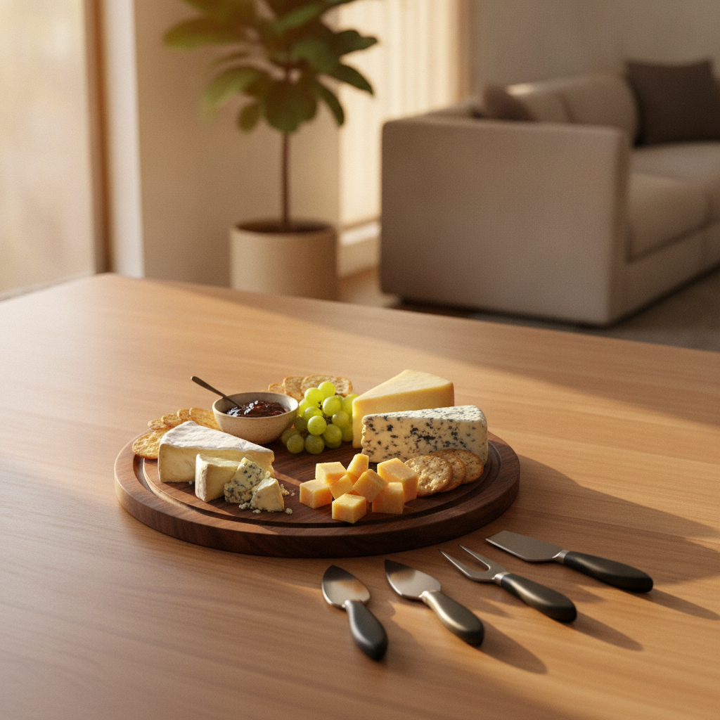 Cheese Board Set with Knives