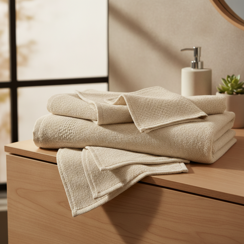 Hand Towel Set Cotton 6pc