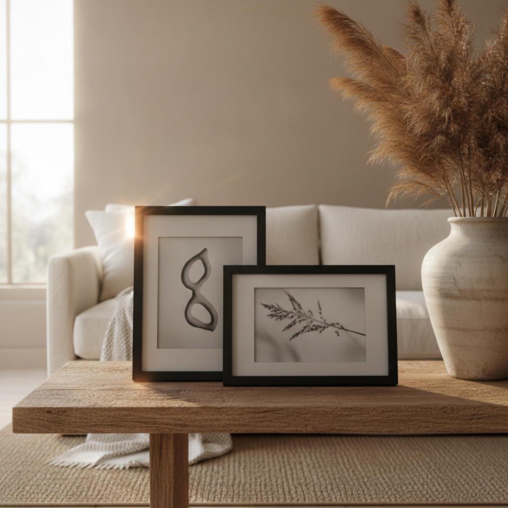 Picture Frame 8x10 Black 2pk