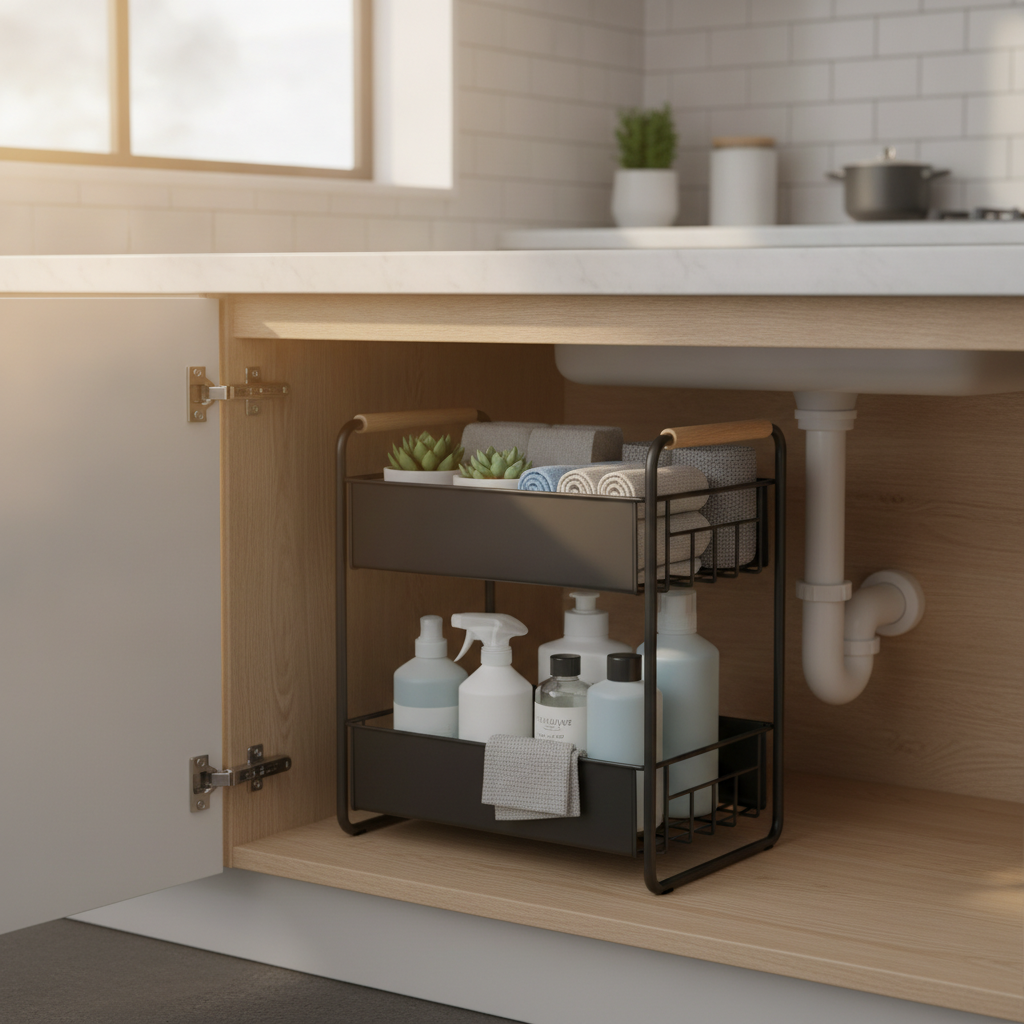 Under Sink Organizer 2-Tier